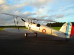 Stampe et Vertongen SV4a n°309 F-AZPH Des nouvelles couleurs Un Stampe au soleil couchant