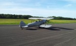 Stampe et Vertongen SV4a n°309 F-AZPH Le Stampe n°309 rejoint la Bourgogne Nous sommes arrivés !