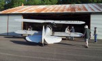 Stampe et Vertongen SV4a n°309 F-AZPH Le Stampe n°309 rejoint la Bourgogne Au hangar pour un repos bien mérité !