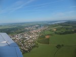 Stampe et Vertongen SV4a n°309 F-AZPH Le Stampe n°309 rejoint la Bourgogne Départ de Joigny au petit matin