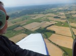 Stampe et Vertongen SV4a n°309 F-AZPH Le Stampe n°309 rejoint la Bourgogne Arrivée à Castelnau