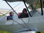 Stampe et Vertongen SV4a n°309 F-AZPH Le Stampe n°309 rejoint la Bourgogne Paré au décollage