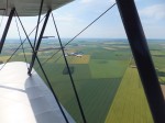 Stampe et Vertongen SV4a n°309 F-AZPH Le Stampe n°309 rejoint la Bourgogne En patrouille avec le Chipmunk F-AZUU